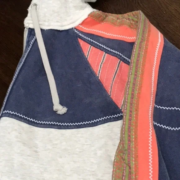 NWOT Free People Rookie Jacket Adirondack Mountains Hoodie Sweatshirt Z59-1 - Picture 10 of 10